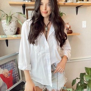 Vintage Cotton Button Up
